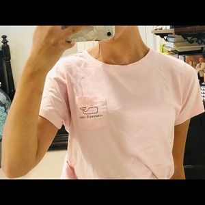 Vineyard Vines Baby Pink Short Sleeve